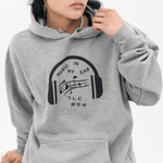 Music In My Ear Hoodie - Grey - Triple Momentum