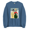 Korean Traditional Couple Sweatshirt - Indigo Triple Momentum