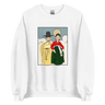 Korean Traditional Couple Sweatshirt - White Triple Momentum