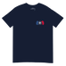 Mugunghwa Flower Tee - Navy Triple Momentum