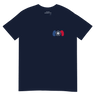 Mugunghwa Flower Tee - Navy Triple Momentum