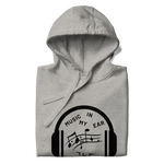 Music In My Ear Hoodie - Grey Triple Momentum