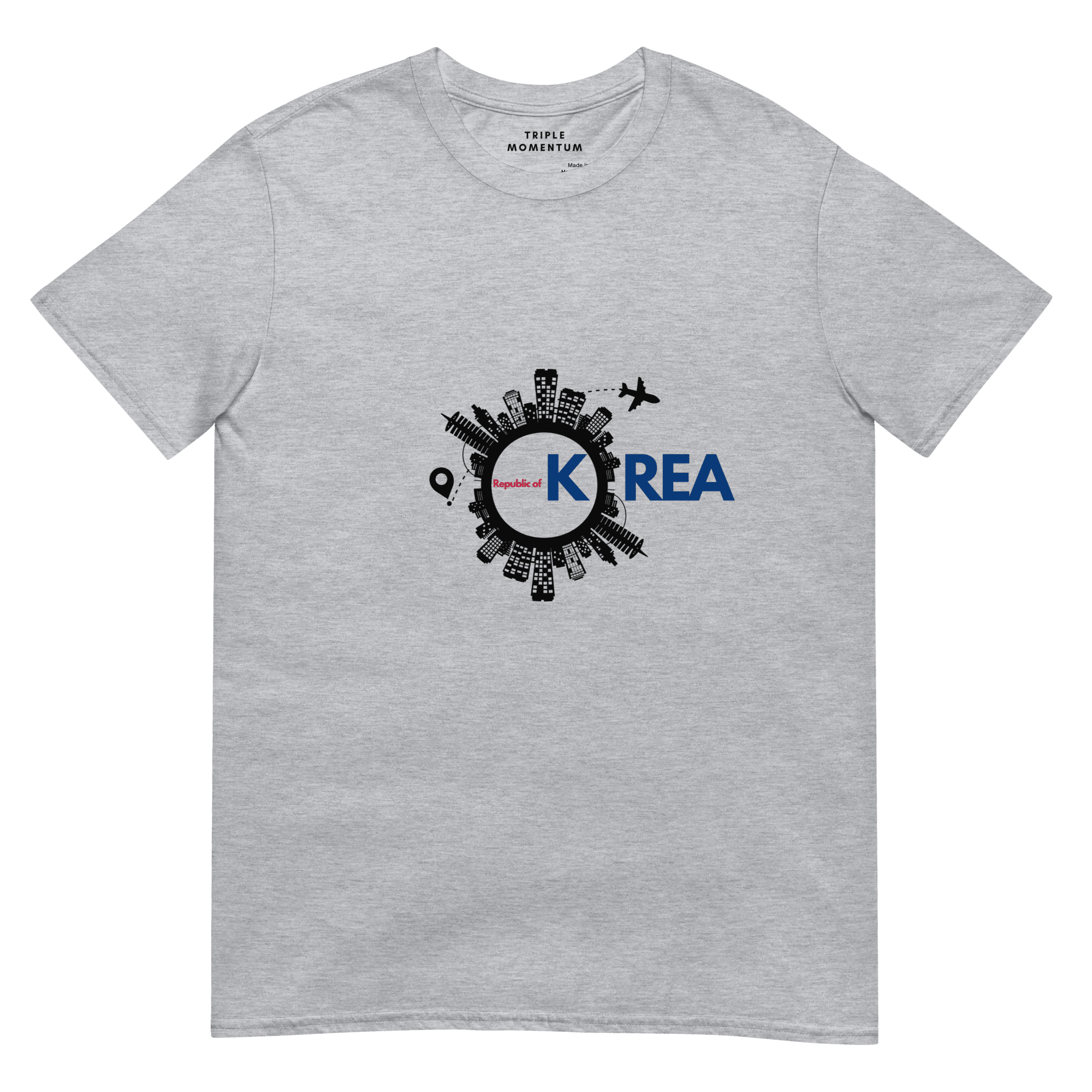 Republic of Korea Tee - Grey Triple Momentum