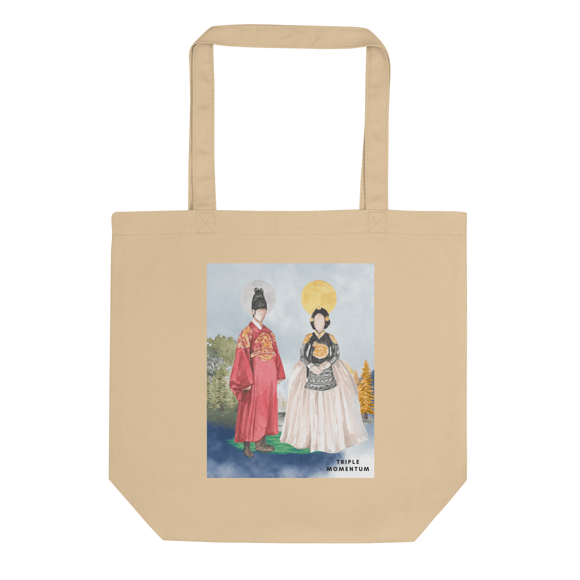 Sun & Moon Royal Couple Tote Bag Triple Momentum