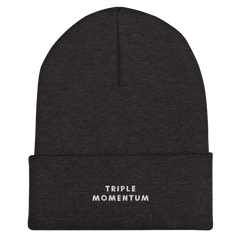 Triple Momentum Beanie - Dark Grey Triple Momentum