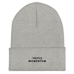 Triple Momentum Beanie - Grey Triple Momentum