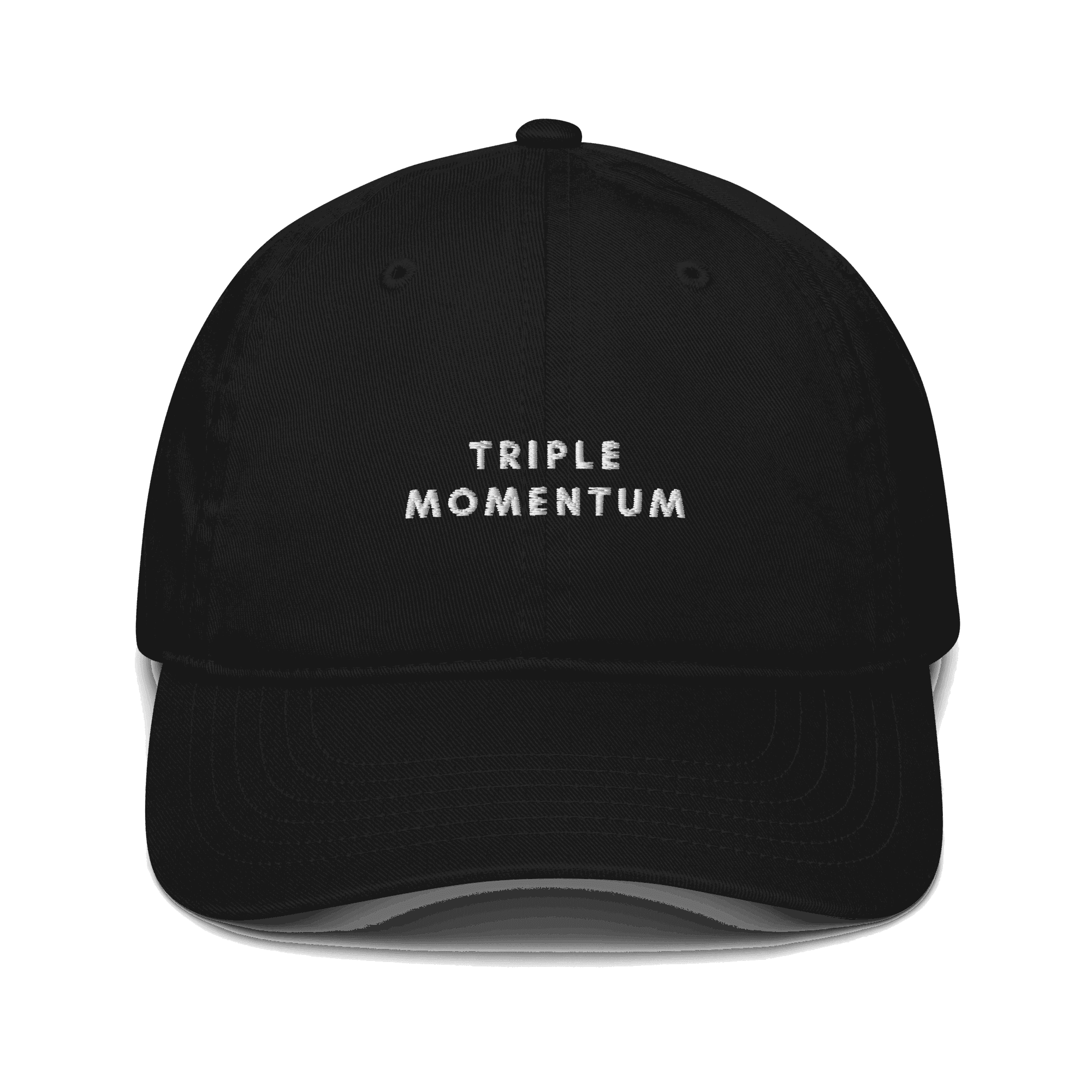 Triple Momentum Hat - Black Triple Momentum