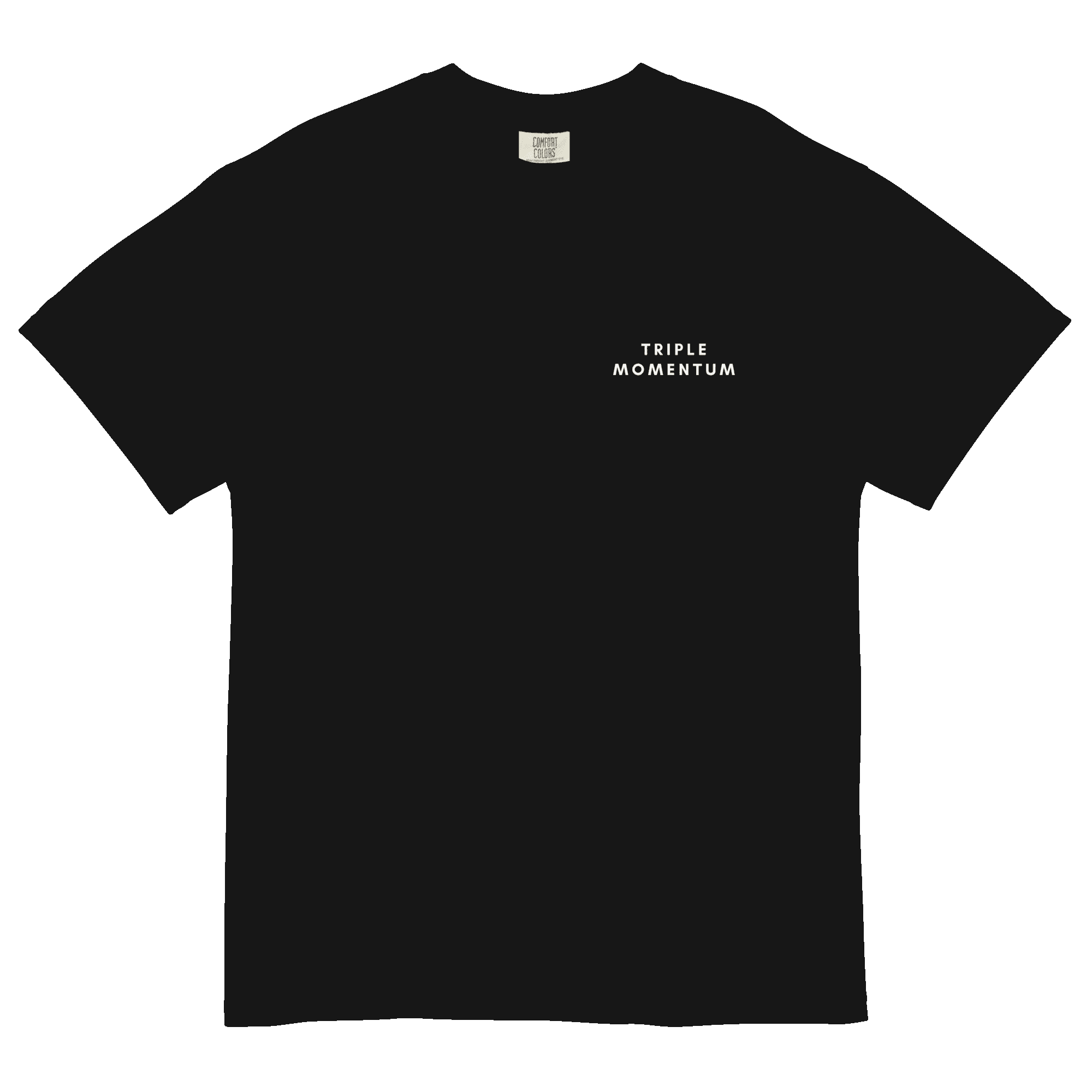 Triple Momentum Tee - Black Triple Momentum